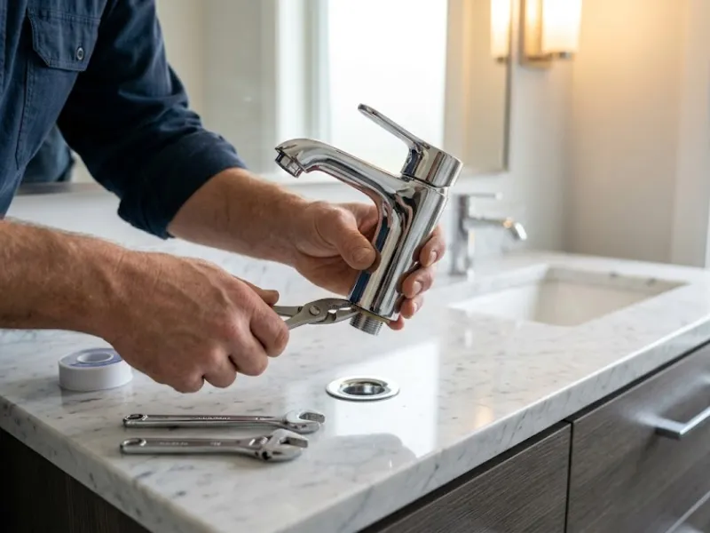 A&A Plumbing replacing salt-corroded fixtures and valves in a Coronado home